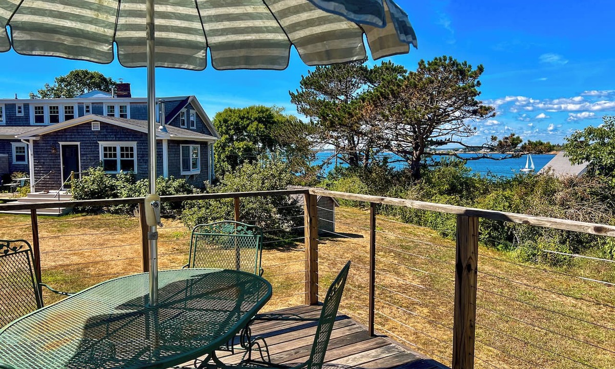 Mid-Coast and Islands Apartment | Enjoy breathtaking sunsets from this newly renovated studio on Bailey Island
