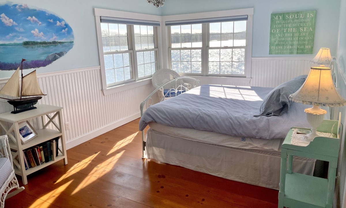 Newcastle Cottage | Maine Waterfront Cottage: Nestled on an acre of land, with 500ft of shore front