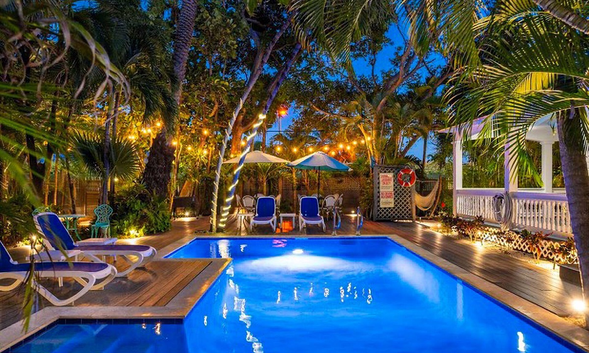 Old Town House | Multi-home tropical paradise with large, heated pool, & wraparound sundeck