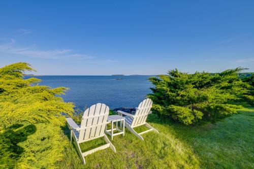 Jonesport House | Stunning Views! Quiet Oceanfront Home in Jonesport