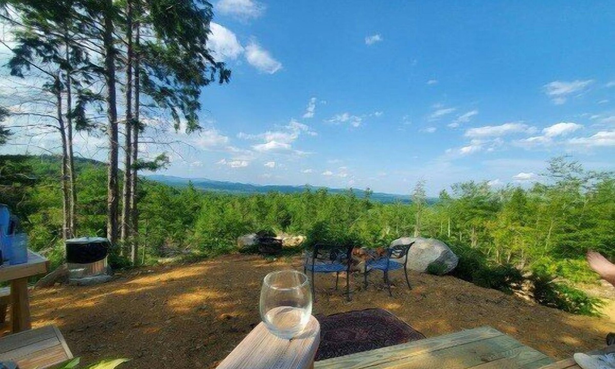 Buckfield RV Rental | Tentrr Signature Site - Secluded Mountain View in Buckfield Maine