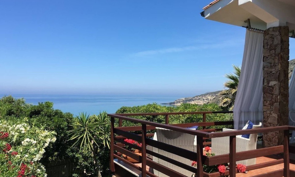 Marina di Gutturu Flumini Villa | Villa at 3 minutes walk from the beach and sea view terrace