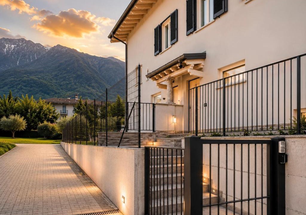 Colico Villa | Villa Smeraldo, Spacious Comfort Villa on Lake Como with Garden, Garage & AC
