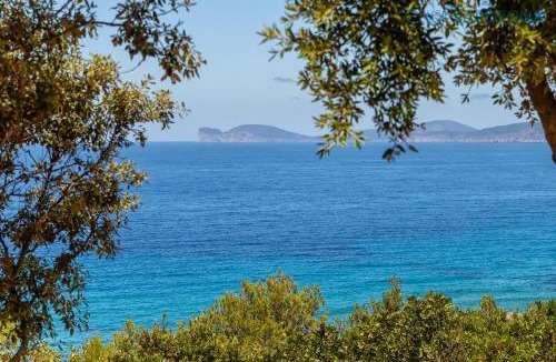 Alghero Villa | Alghero Villa Barranch with sea view swimming pool for 6 people
