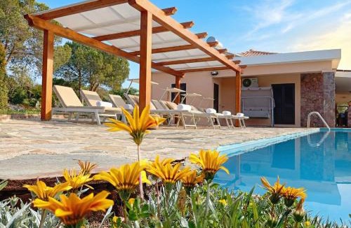 Alghero Villa | Alghero Villa Barranch with sea view swimming pool for 6 people