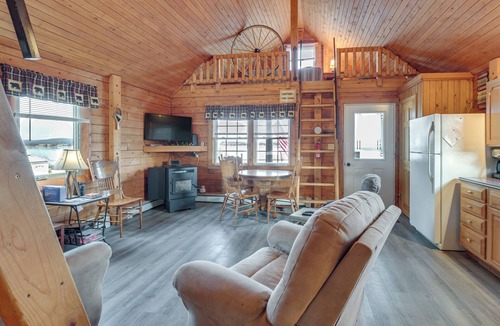 Saint Agatha Cabin | All-Season Long Lake Base Camp! Family Cabin