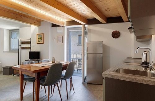 Morgex Apartment | Apartment '5' with Two Balconies, Private Parking and Shared Garden