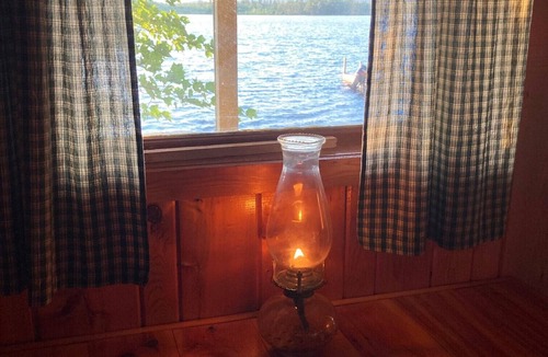 Howland Cabin | Authentic Maine Sporting Camp Cabins on 1800' of South Branch Lake Waterfront