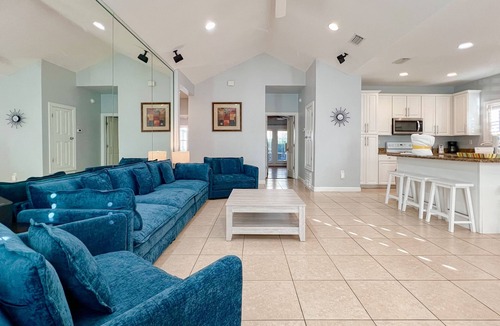 Emerald Waters Village House | Beautifully decorated home w/screened porch & shared pool - walk to beach