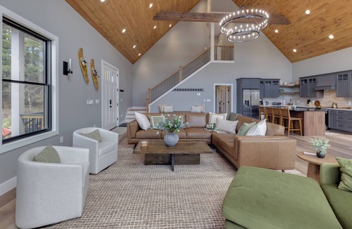 Sugar Hill Ski Chalet | Brand new construction - Spacious Mountain Chalet in Sugar Hill, NH. Sleeps 18.