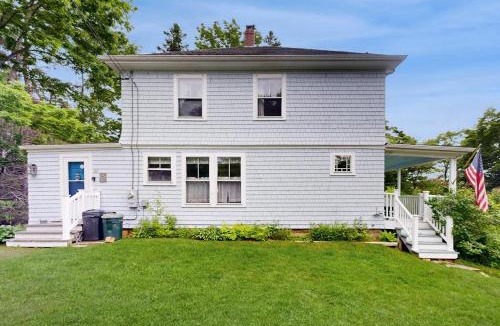 Bayville House | Century-old oceanfront home with wraparound porch - walk downtown, dogs OK