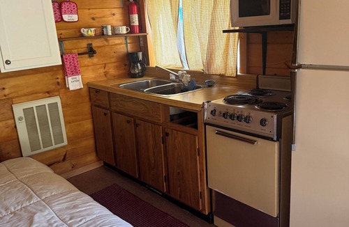 Aroostook Cabin | Charming 1-bedroom cabin with heat & ac in cozy Oakfield