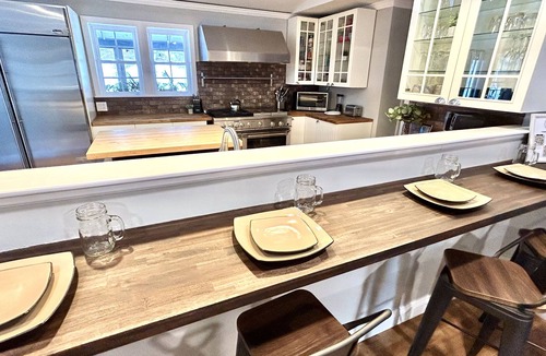 Fort Kent Mills House | Comfort Elevated Hot Tub King Suite Direct Trail Access In Town WiFi