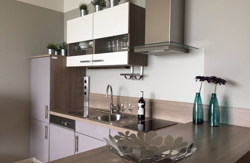 Toscolano Maderno Apartment | Design apartment - 100 sqm green terrace - Pool - Fantastic panoramic lake view