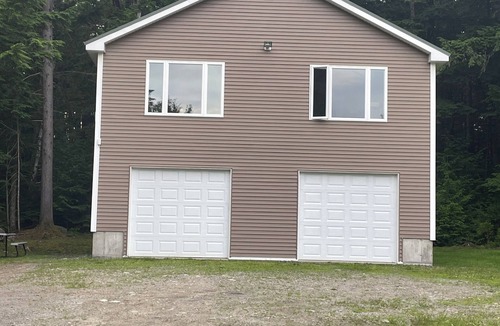 Brownville Apartment | Desirable 3-bedroom apartment with AC and WiFi steps from Pristine Schoodic Lake