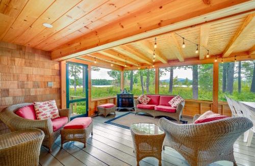 Center Lovell House | Dock & Beach Access! Waterfront Home on Kezar Lake