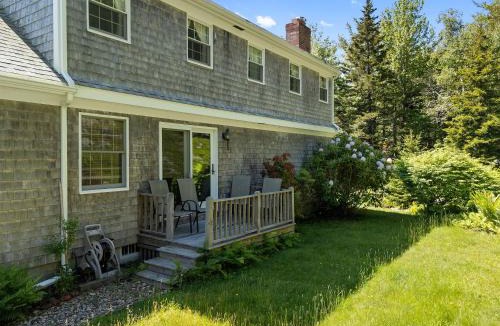 Steuben House | Dog-friendly oceanfront home with private shorefront, two fireplaces, & firepit
