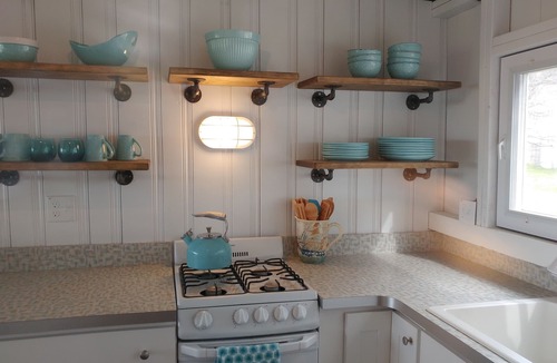 Phippsburg Cottage | Driftwood Oceanfront Cottage at Popham Beach Spectacular views from every room
