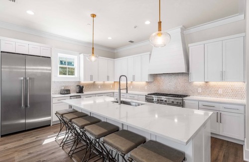 San Juan House | Expansive Designer Home with Gulf Views, One Min to Beach, Pool, LSV, Bikes
