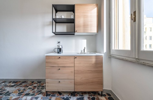 Province of Cagliari Apartment | Family Comfort Sole Apartment with Balcony, Wi-Fi and Air Conditioning