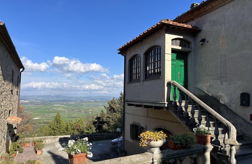 Chianni Apartment | Historical Tuscan home with 3 bedrooms and 2 baths with beautiful views.