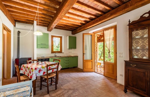 Montieri Apartment | Holiday Home 'San Michele - La Valle' with Mountain View, Shared Pool and Air Conditioning