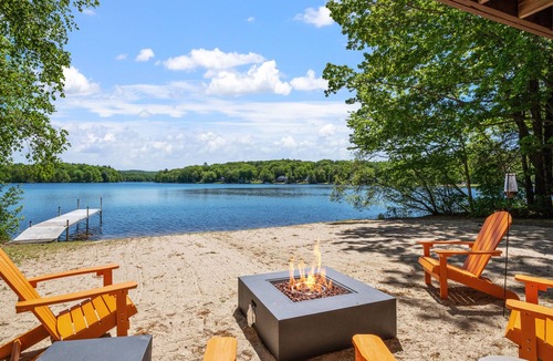 Locke Lake Colony House | Idyllic Lakeside Getaway by RedAwning