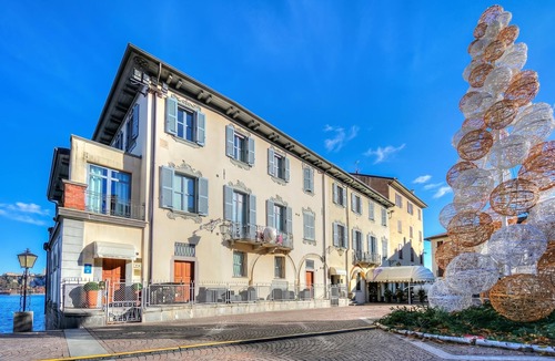 Arona Apartment | Incanto Sul Lago: Arona Lakefront Apartment with A/C, Arona, Italy
