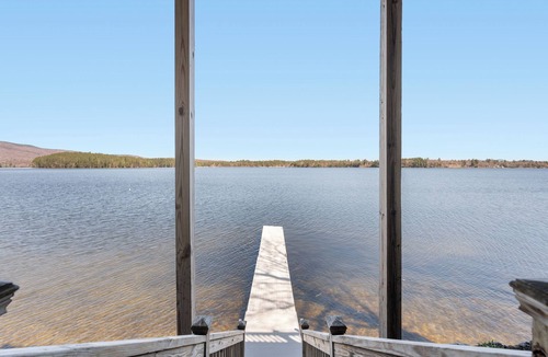 Brighton Cottage | Island Pond Lakeside Cottage-Private Cove, 30' Dock, Outdoor Space, Sleeps 10+