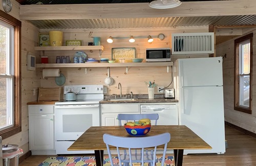 Newcastle Cabin | Kayakers’ Cabin- “Maine Cabin Masters” remodel.
