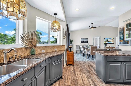 Twin Lakes House | Key Largo Canal Home - Heated Pool, Spa, 36ft Dock, Kayaks & Ocean Access