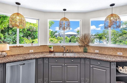 Twin Lakes House | Key Largo Canal Home - Heated Pool, Spa, 36ft Dock, Kayaks & Ocean Access