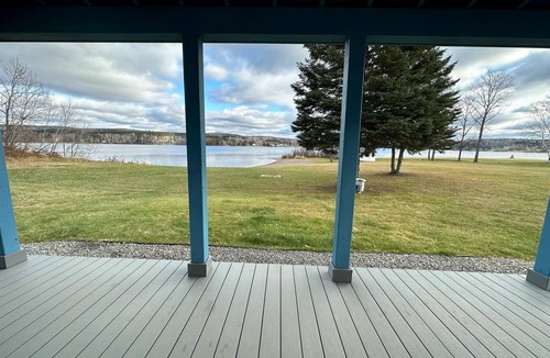 Eagle Lake Cabin | Lakefront Retreat Cabin 2: Sleeps 10 Pet-Friendly BBQ Kayaks Firepit