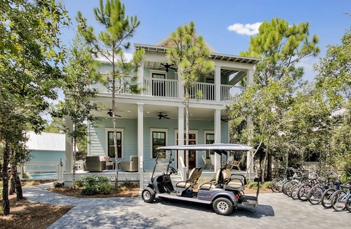 Forest District House | Luxury Living Awaits: 5-Bed Retreat with Pool, Bikes, and Golf Cart in WaterColor!