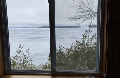 Grand Lake Stream Cottage | Modern Lake House, On Big Lake ! Fishing Swimming Boating !