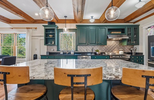 Rangeley House | Moose Ridge Haven | Spacious and beautifully appointed home | Hot tub & Sauna