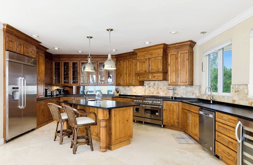 Ocean Isle Estates House | Ocean views from every room .