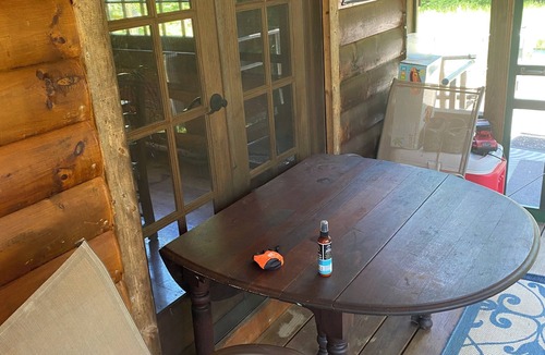West Enfield Cabin | Peaceful Off Grid cabin on Eskatassis pond that is perfect for relaxing stays.
