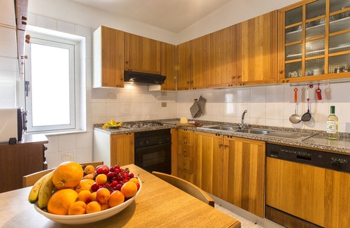 Pivarada Apartment | Penthouse sea view beach front city center for 8 people