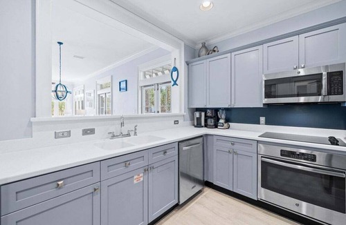 Beach District Condo | PRIME WaterColor Location! STEPS to WC BEACH CLUB! 2 Bikes Included! Pet Friendly!