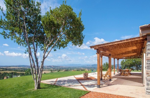 Scansano Villa | Private Hilltop Villa with Sea Views in the Heart of Maremma, Tuscany