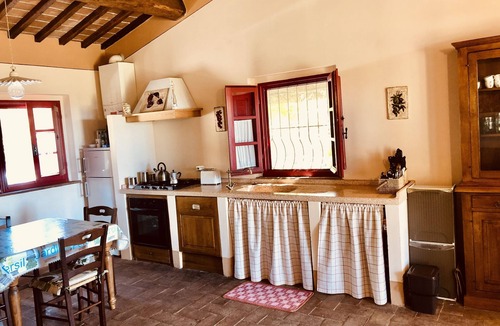 Riparbella House | Romantic comfortable house with view upon the sea, dishwasher, washing maschine