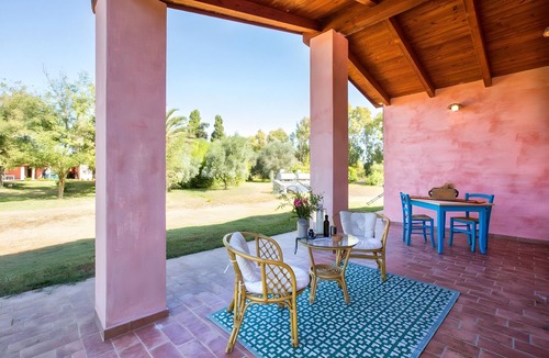 Santa Maria La Palma Apartment | Room 'Matrimoniale' with Private Terrace, Wi-Fi and Air Conditioning