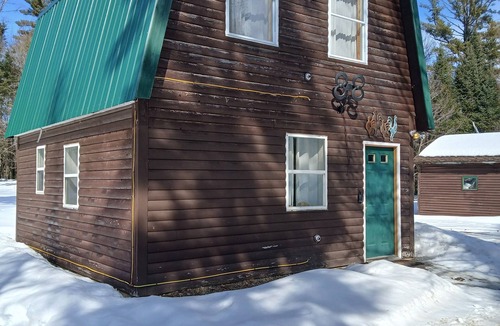 Brownville Cabin | Simple cabin on 26 acres with direct access to ITS and four wheeler trails.