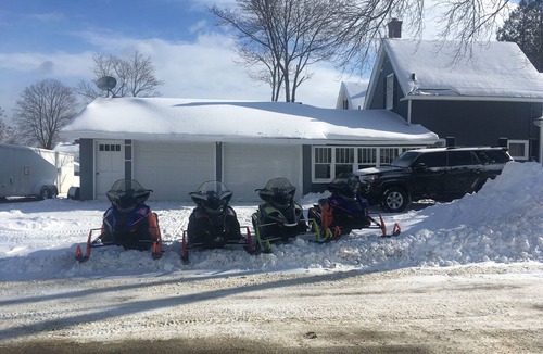 Millinocket House | Snowmobiling, hiking, rafting paradise from this gorgeous Millinocket home