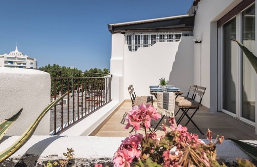 Misano Adriatico Apartment | Terrace with view of the harbor - 5 min to the beach