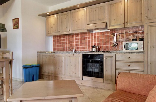 Santa Maria La Palma Apartment | Three-room apartment of 60 square meters, at ground floor and arranged on two levels. Comprising a living room with a sofa bed for two people, a fully equipped kitchenette. Two bedrooms and a bathroom with shower upstair.Splendid terrace with a view, ide