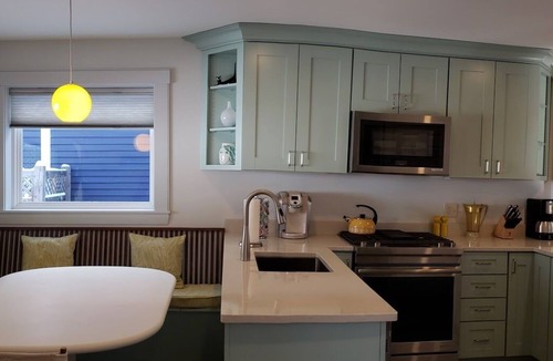Hallowell Apartment | Two bedroom Mid Century Modern apartment in Downtown Hallowell