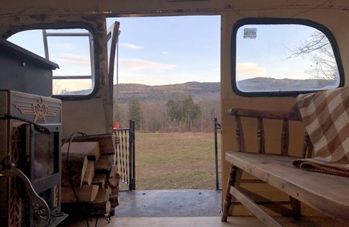 Chatham House | Unique 1962 Vintage Bus in the heart of the White Mountain National Forest