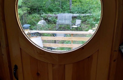 Dresden Cabin | Wild Acres Yurt on 36 acres bordering 800 acres of perserve with a 300 acre pond